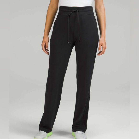 🆕 Lululemon Ready to Rulu Straight Leg Black Pants Sz 12 - Picture 4 of 13